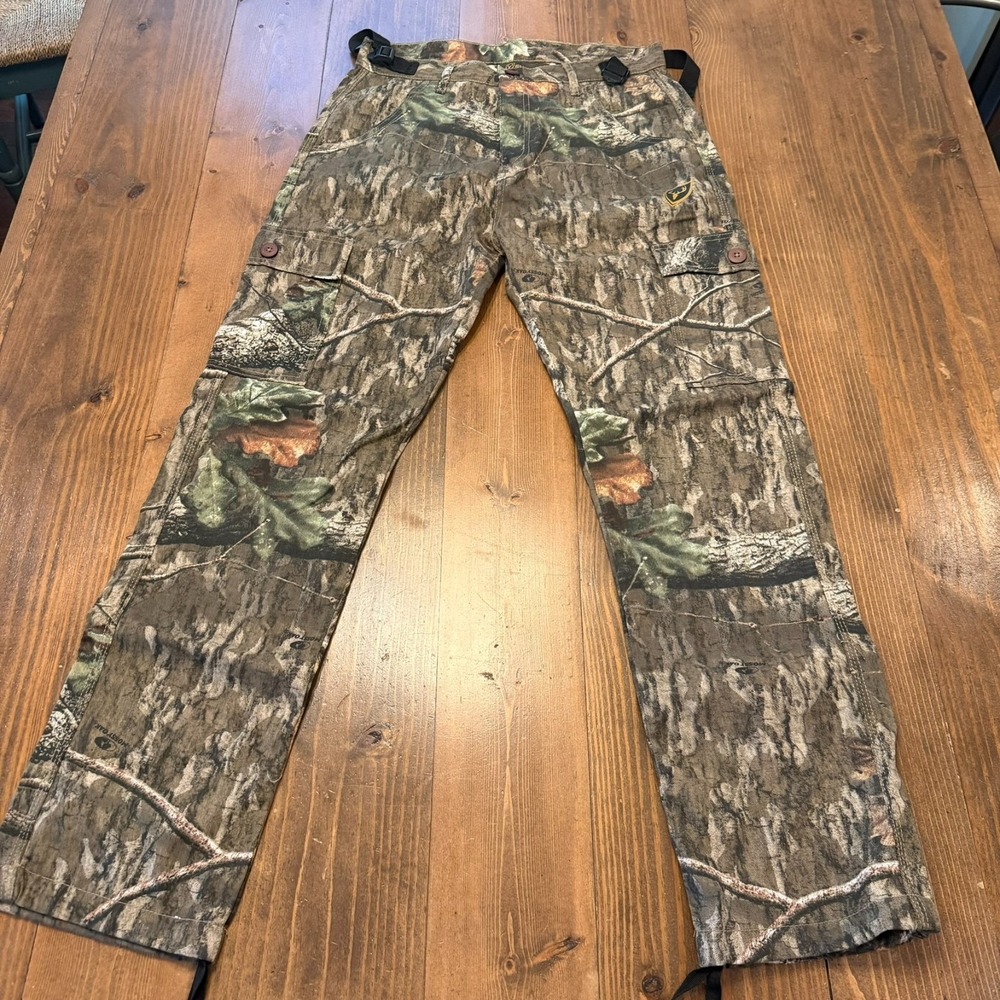 Blocker Outdoors SHIELD Camo Cargo Pants Size Medium Mossy Oak Country Roots